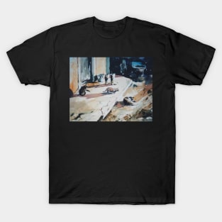 Cats on The Back Step T-Shirt